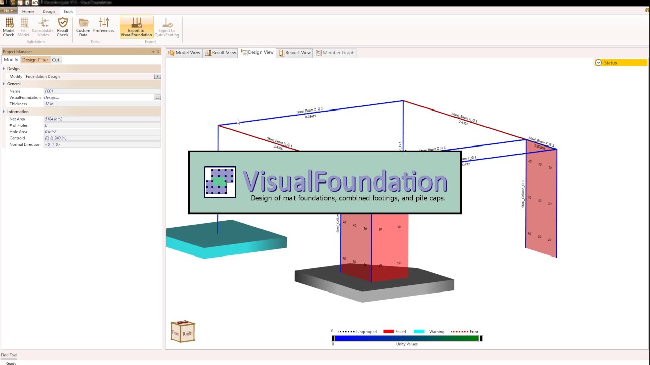 VisualAnalysis: Foundation Design