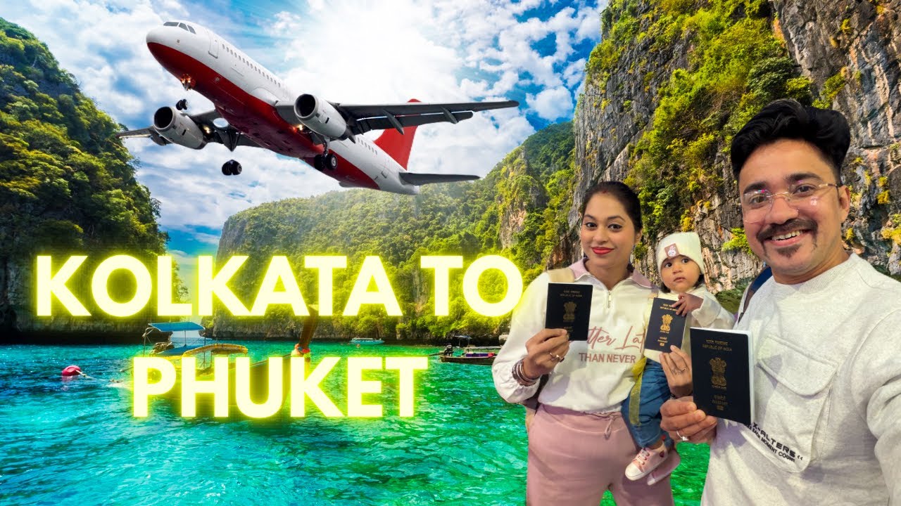 জীবনে প্রথম বিদেশ ভ্রমণ 🛫| Kolkata to Phuket | Thailand Tour 2026 | Indigo International Flight 