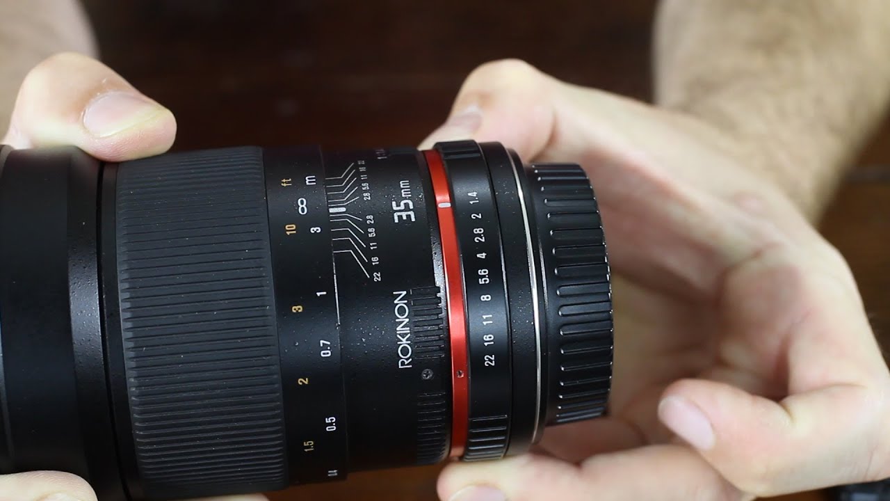 Rokinon 35mm f1.4 Review v.s. Canon 35mm f1.4 and Sigma 30mm f1.4 - DSLR FILM NOOB