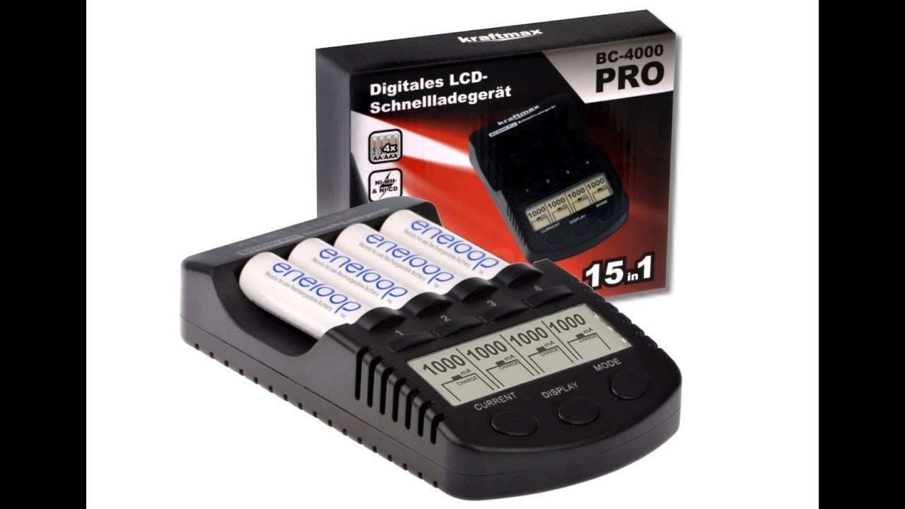 Review Kraftmax BC-4000 Pro Akku Ladeger&auml;t mit LC-Display