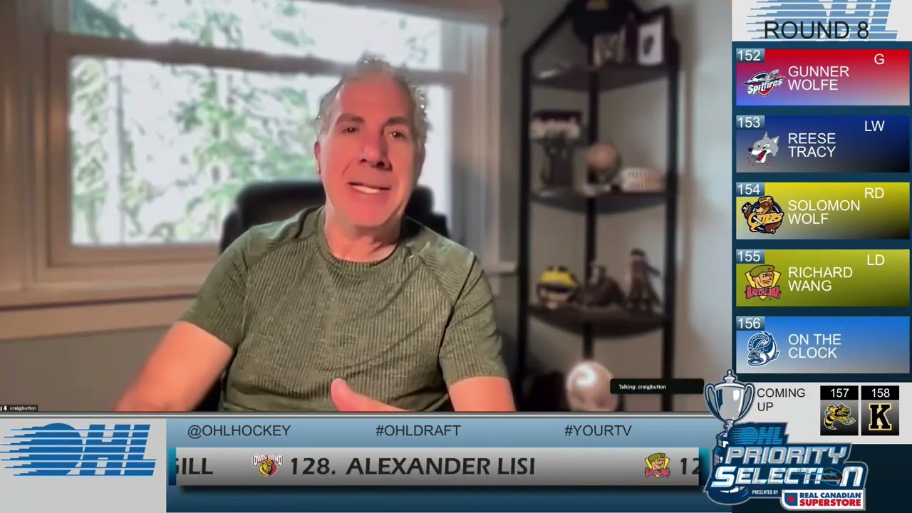 FULL INTERVIEW: Craig Button at the 2025 OHL Priority Selection