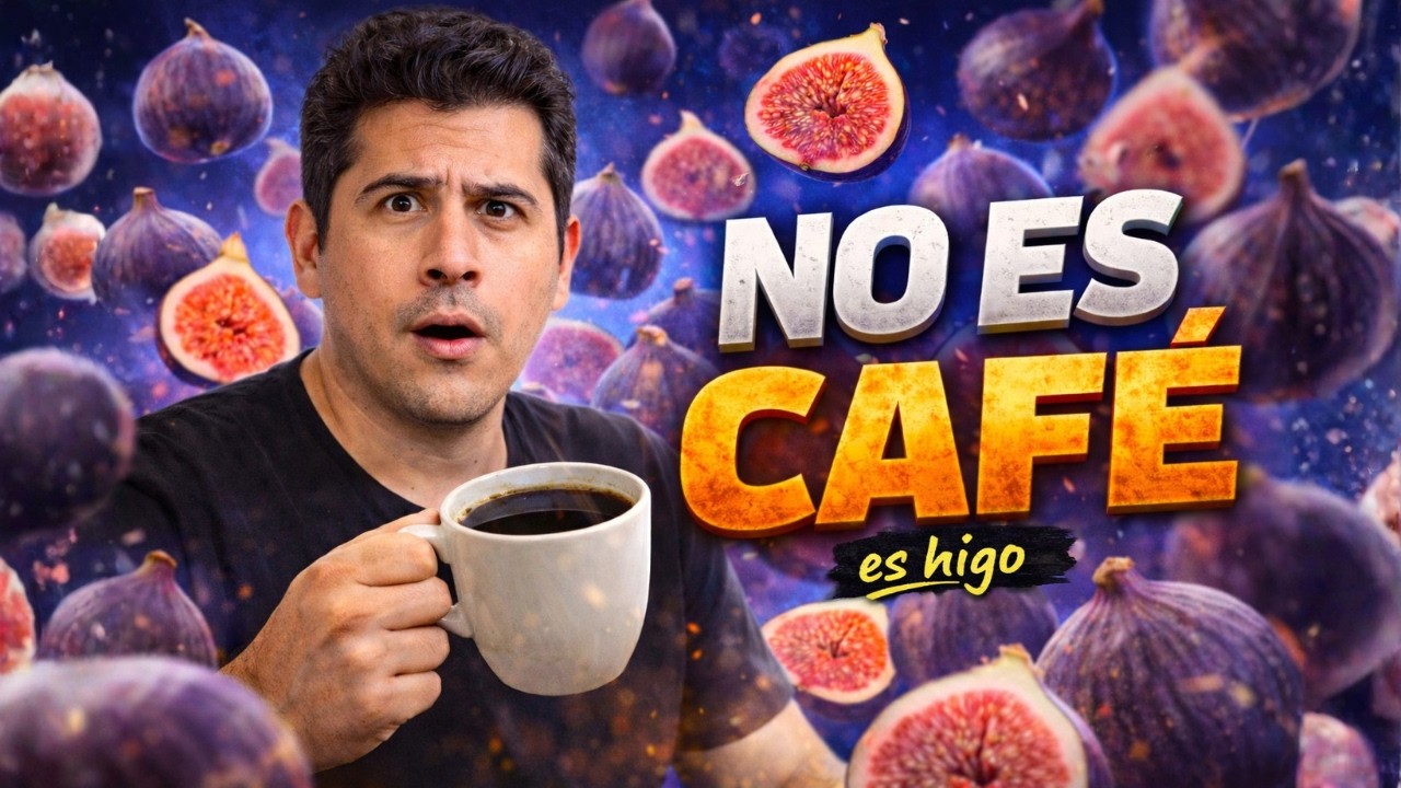 NO es café… PERO sabe a café ☕ (lo hice con higo)