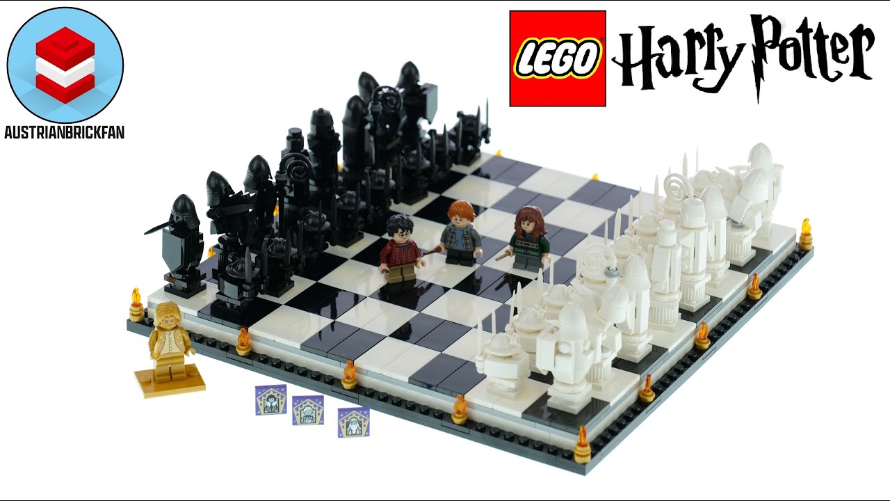 Lego Harry Potter 76392 Hogwarts Wizard´s Chess - LEGO Speed Build Review