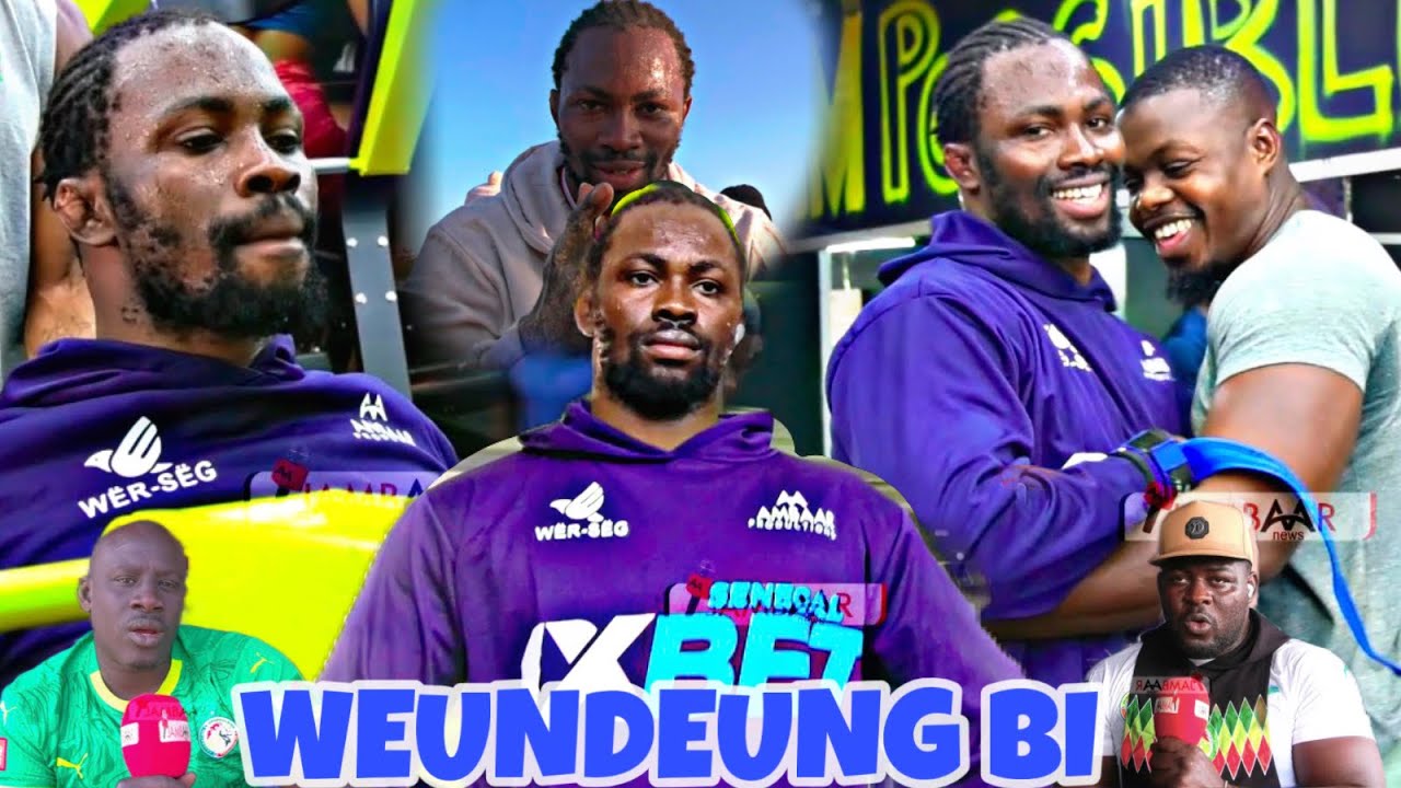 Séances d’entraînement intense avec Baba Diakhal Weundeung bi durant toute une journée 