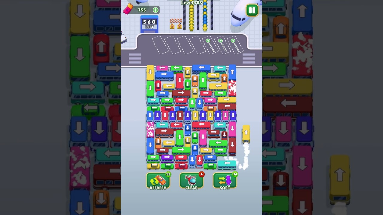 Bus Escape: Traffic Jam Level 701-702-703-704-705