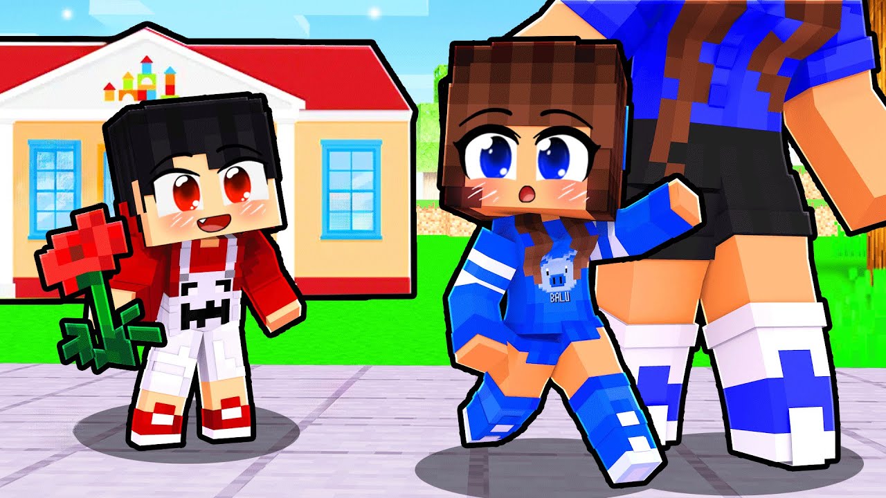 Miika CONHECEU o ALUNO NOVO da CRECHE do Minecraft ◂Miika▸