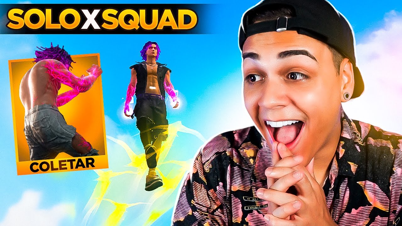 JA TESTEI A NOVA SKIN DA PARCERIA MATUÊ COM O FREE FIRE!!