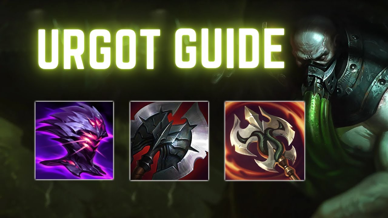 URGOT Top Guide | LoL Urgot s13 Gameplay | IceLegacyGaming.