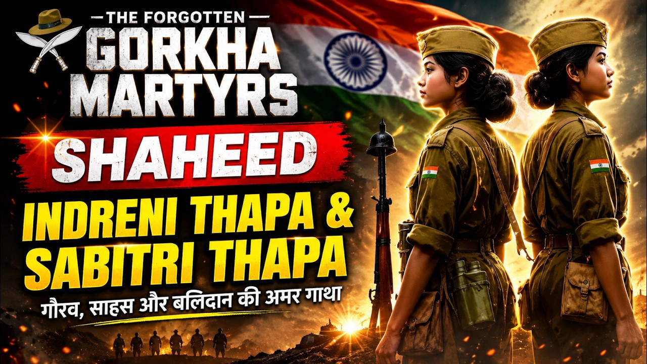 Shaheed Indreni Thapa & Savitri Thapa 💐💐 l The  Forgotten Gorkha Martyrs