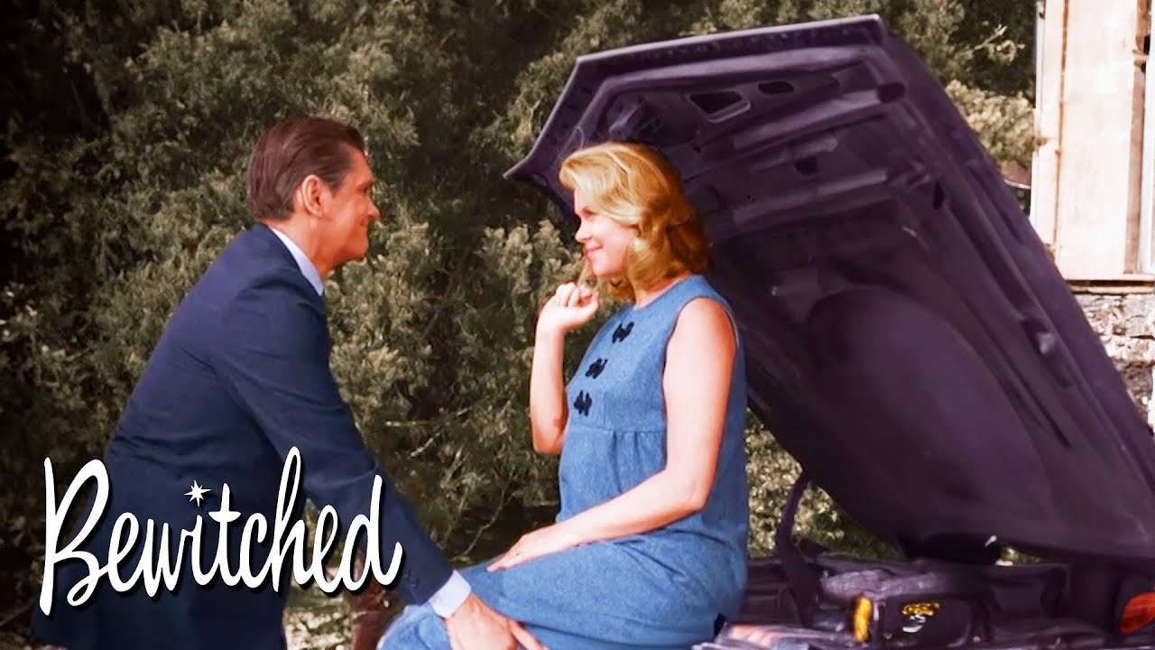 Darrin's Car Crashes 🚗  | Bewitched