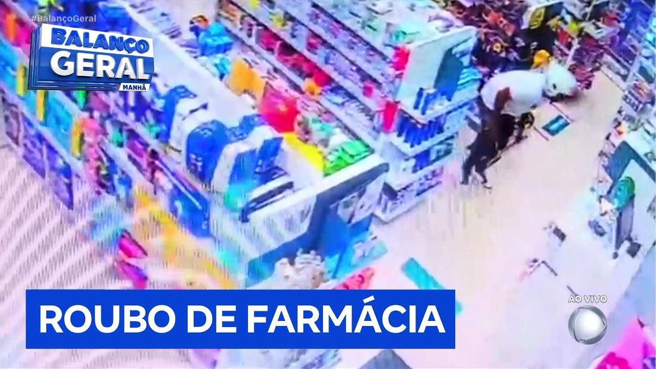 Bandidos são presos após roubarem cosméticos de farmácia na zona sul de SP