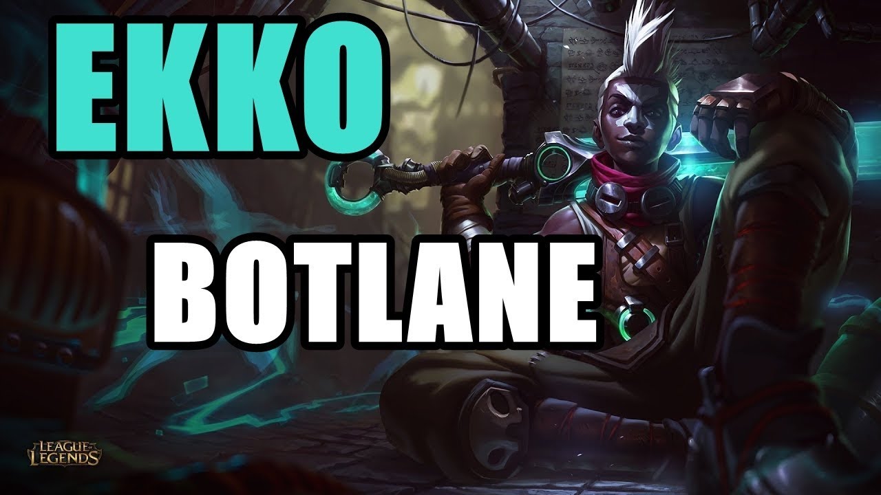 Ekko vs Ezreal BOTLANE full game