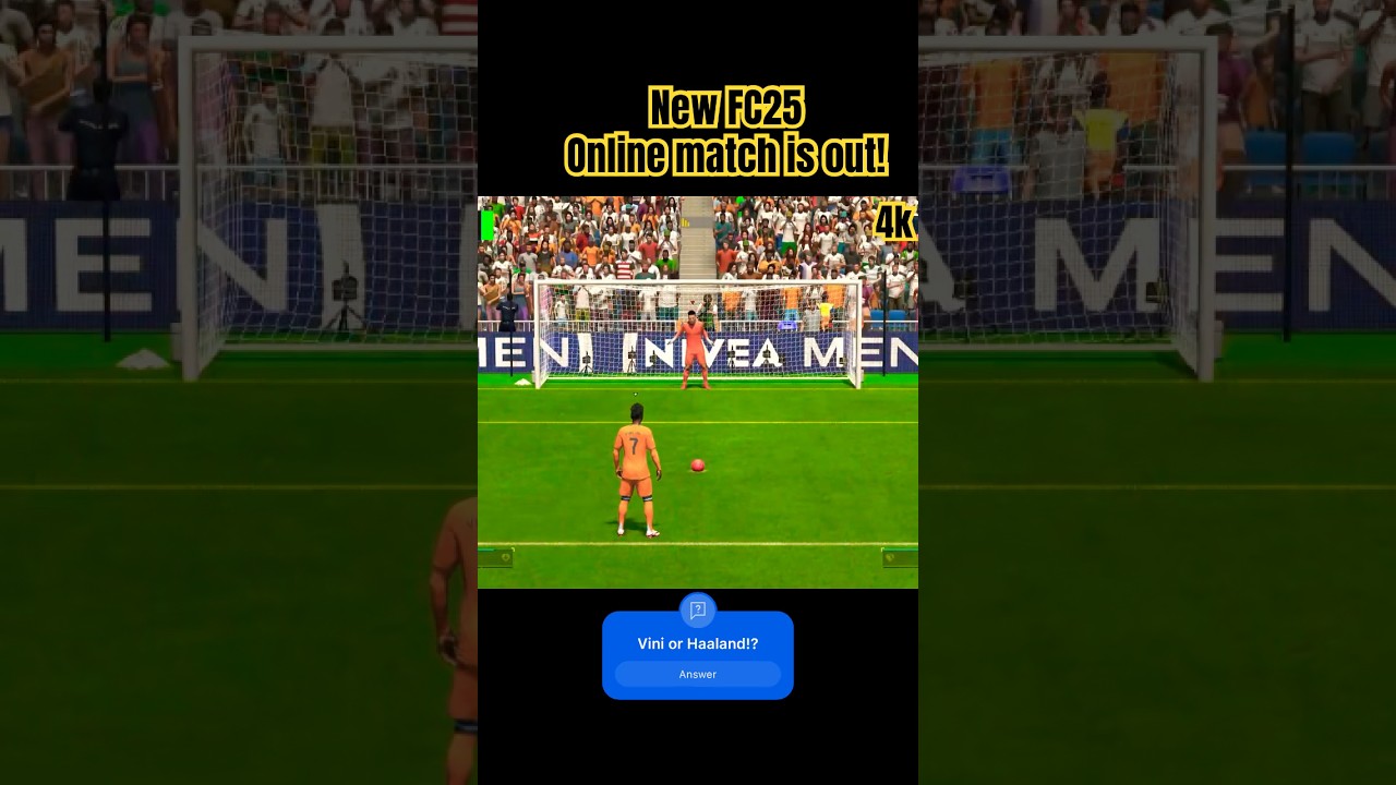 Penalty Shootout EA SPORTS FC 25 in Online Season Match! ⚽️