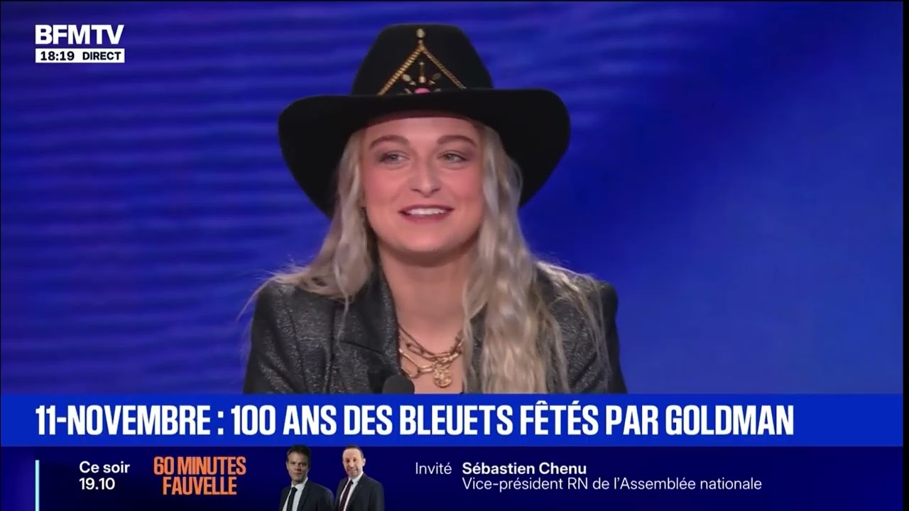 Eloiz en direct sur BFM TV : Bleuets de France & extrait de Les Grands Espaces