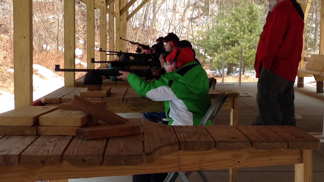 Shooting 22's with Boy Scouts