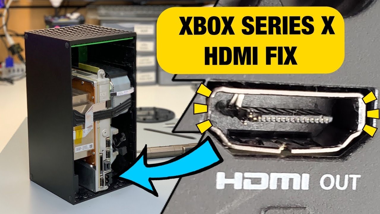 How to Fix XBOX Series X HDMI Port (HDMI Port Replacement) - UK