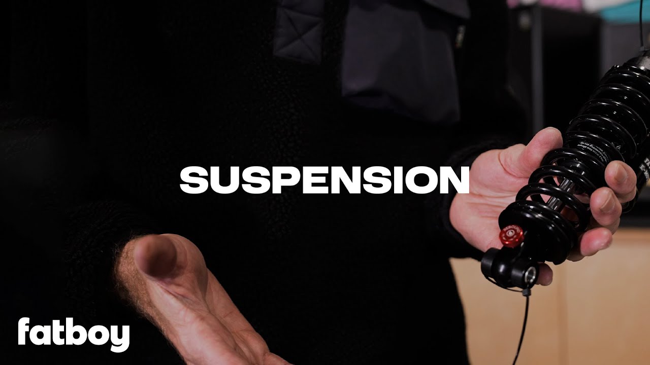 Adjusting the suspension on your ebike
