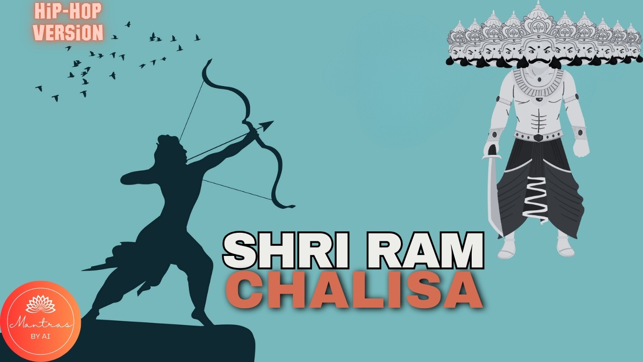 🔥 Shri Ram Chalisa (Hip-Hop Version) | Divine Rhythms of Shri Ram | English Lyrics & Meaning 🚀🔱