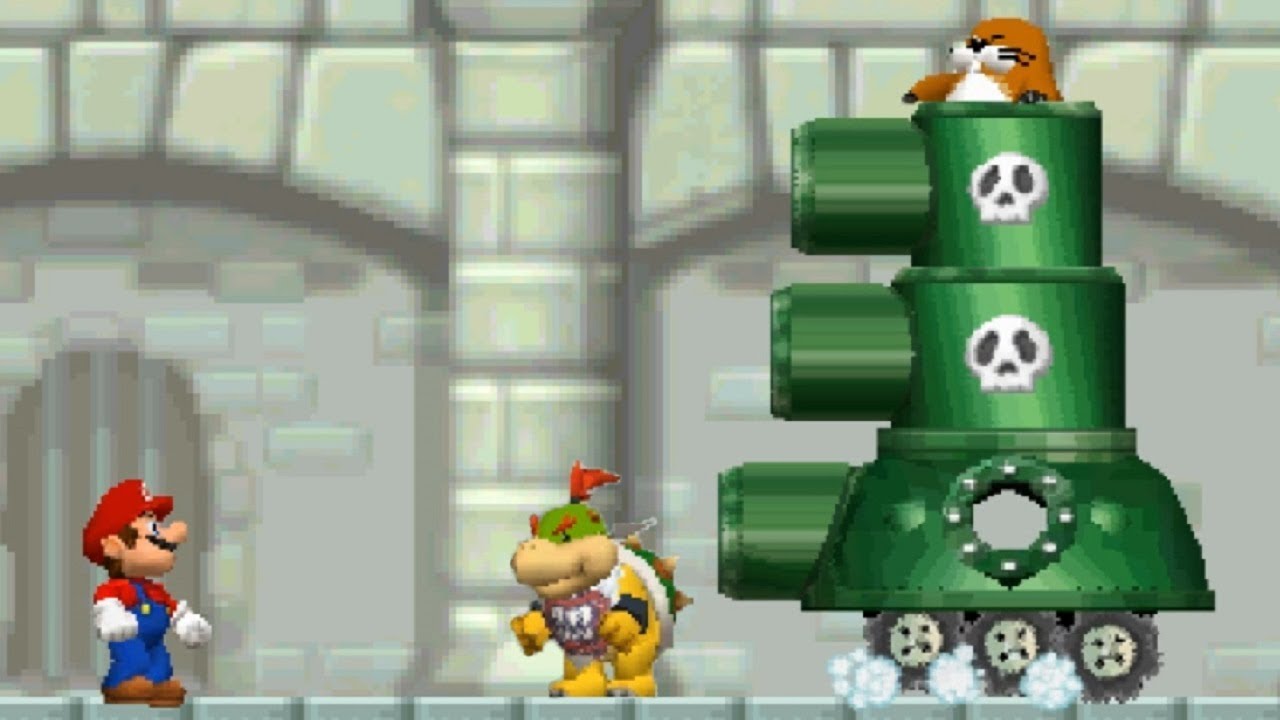 New Super Mario Bros DS Walkthrough - Part 6 - World 6