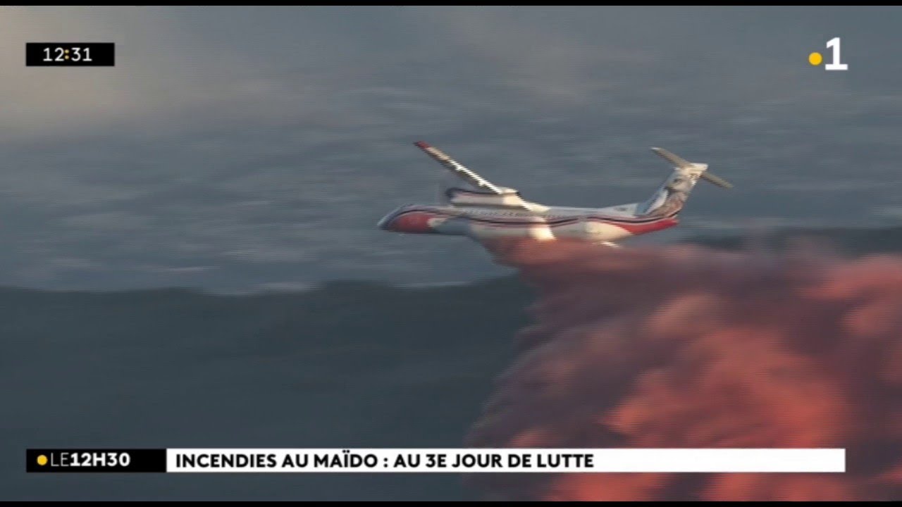Incendie au Maïdo : troisième jour de lutte pour les sapeurs-pompiers