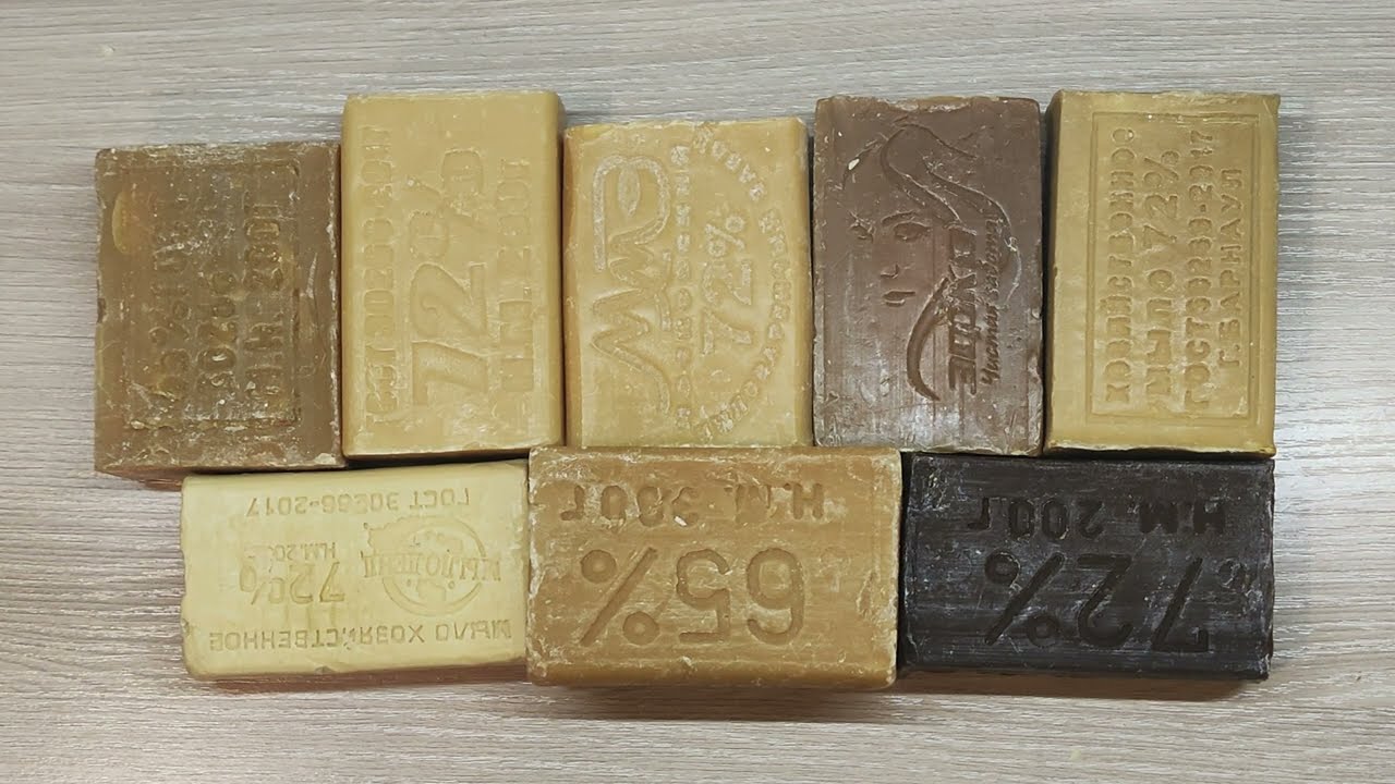 ASMR SOAP/SOAP CUTTING 🤎🖤🤍🩶