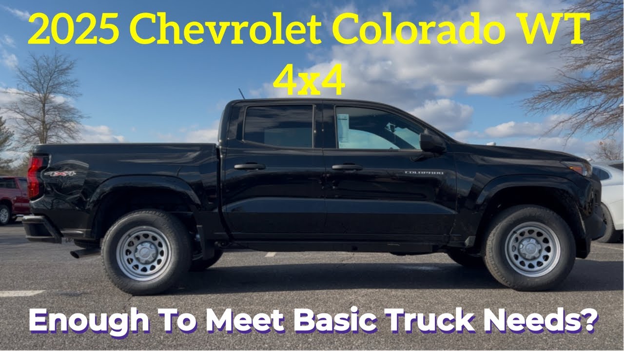 2025 Chevrolet Colorado WT: Is It A Value Truck Like No Other?
