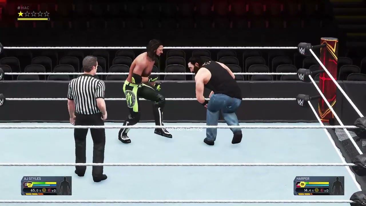 AJ STYLES Uses Infamous Styles Clash AJ Styles' Aerial Assault vs. Luke Harper's Powerhouse Moves