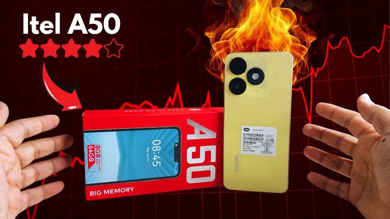 Itel A50 Unboxing 🔥 Itel A50 Review 🔥  Itel A50 Gaming Test 🔥  Itel A50 Camera Test 🔥  Itel A50