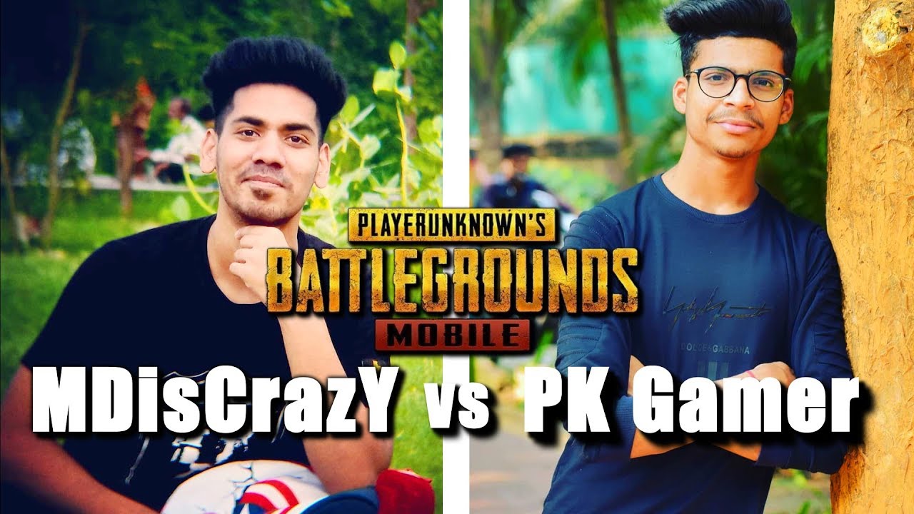 MDisCrazY vs PK Gamer Most Awaited Fight of all time || PUBG Mobile ||