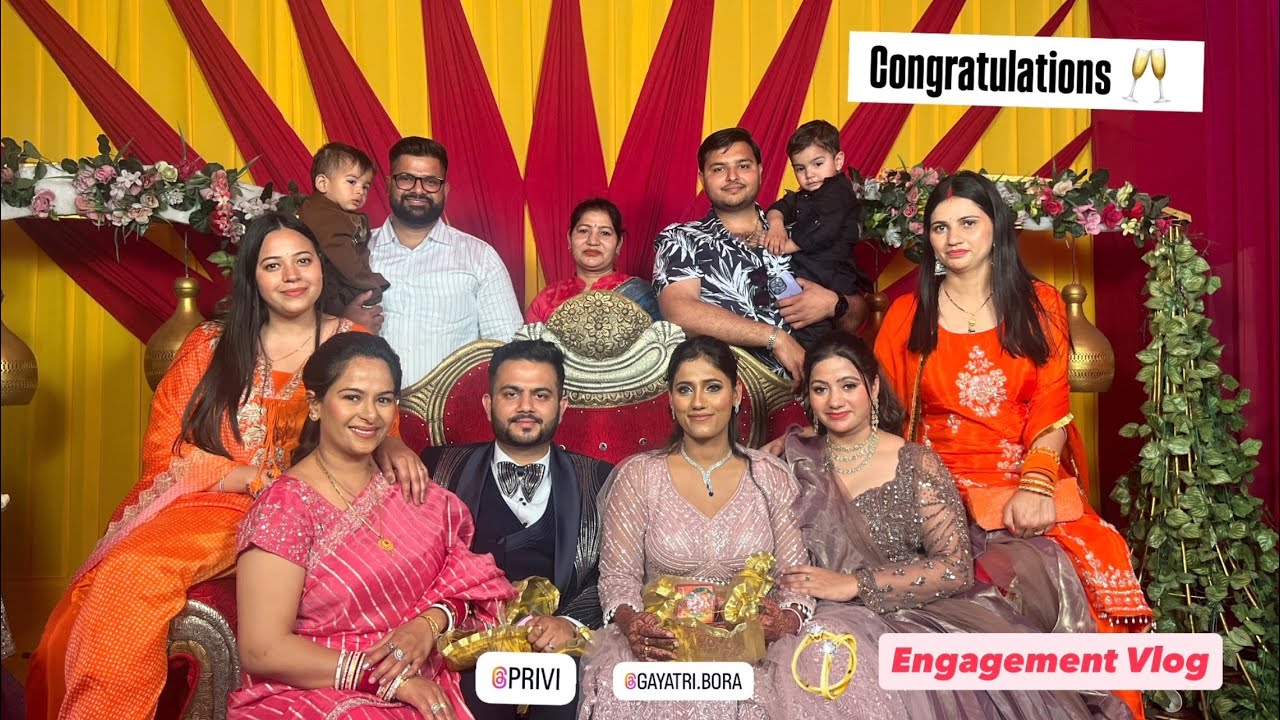 Day 2 || Friend ki Engagement Party  🎉🥳||#panjabiwedding #pathankot 