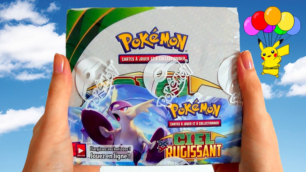 Ouverture Display Pokémon XY 6 Ciel Rugissant [Part. 1/2] : Double joie, ENVOL vers le CIEL !