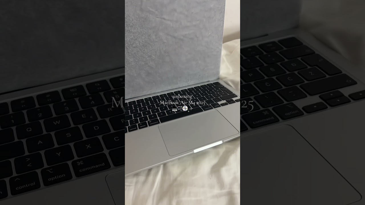 my first macbook ✨ | #macbook #macbooksilver #macbookm4 #macbookairm4 #macbook2025  #applecomputer