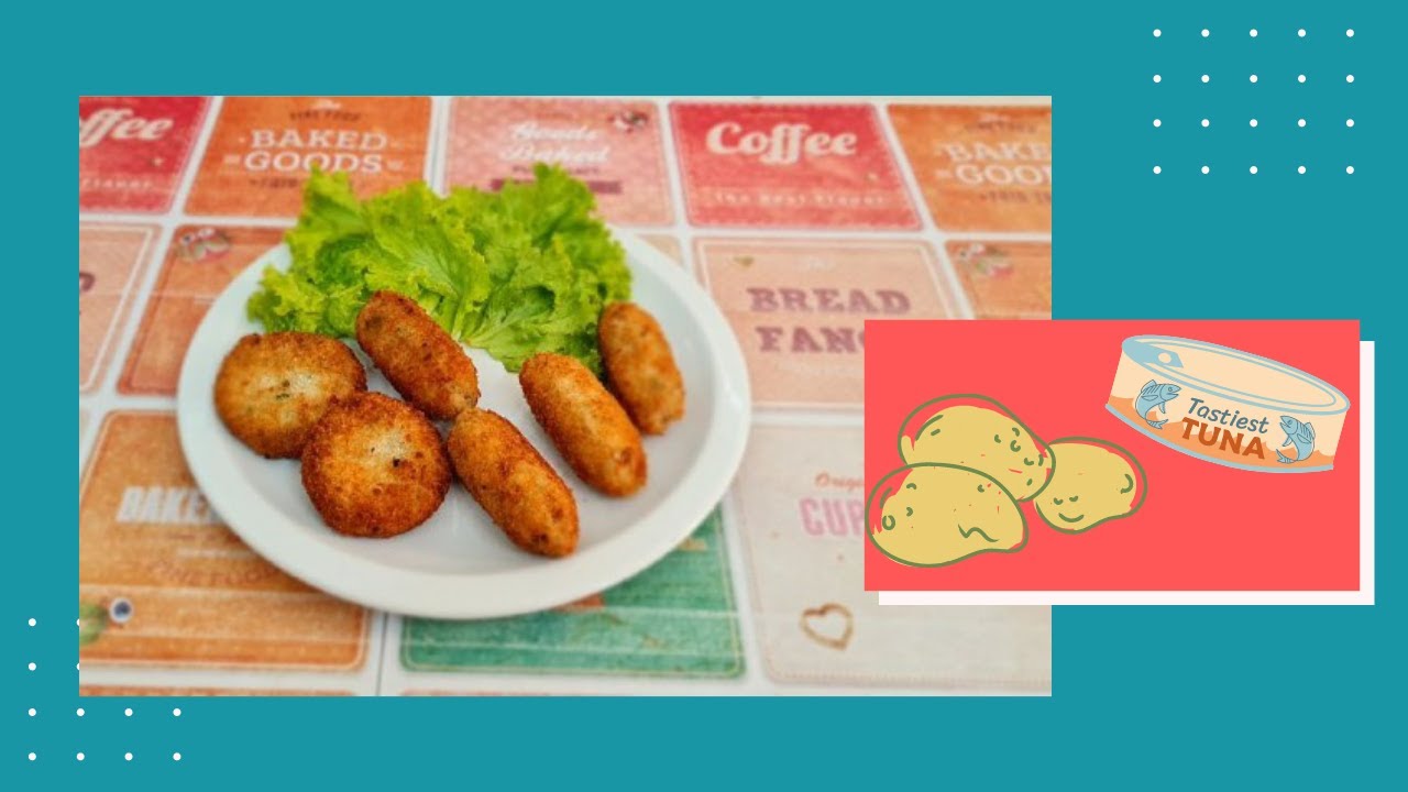 BOLINHO DE BATATA COM ATUM PRÁTICO