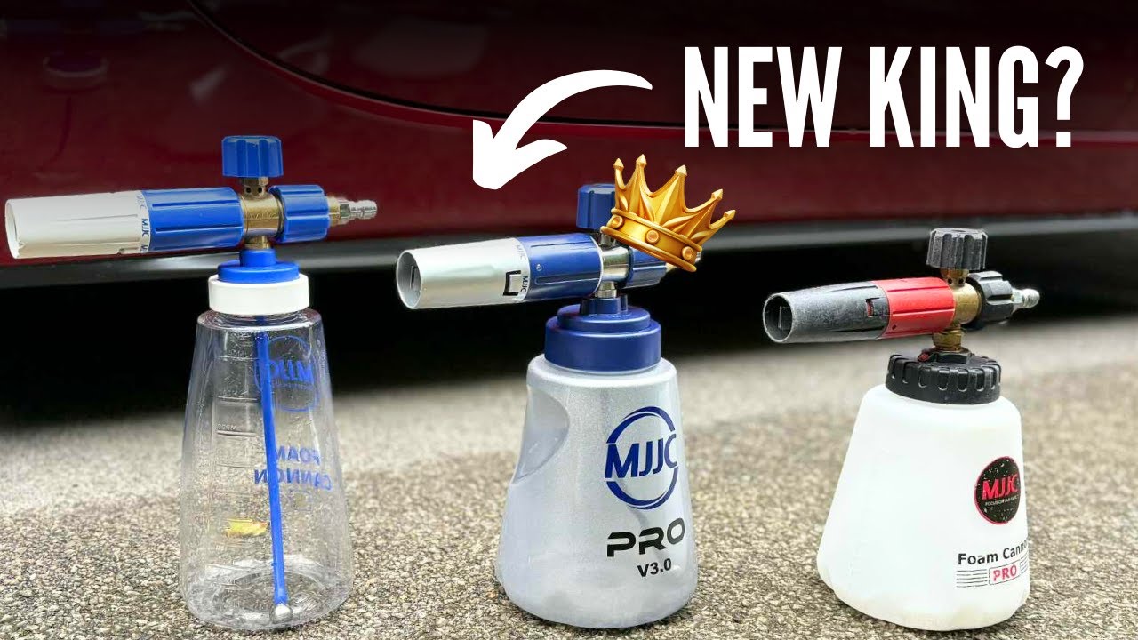MJJC Pro V3 Review & Comparison | Which is the Best Foam Cannon?