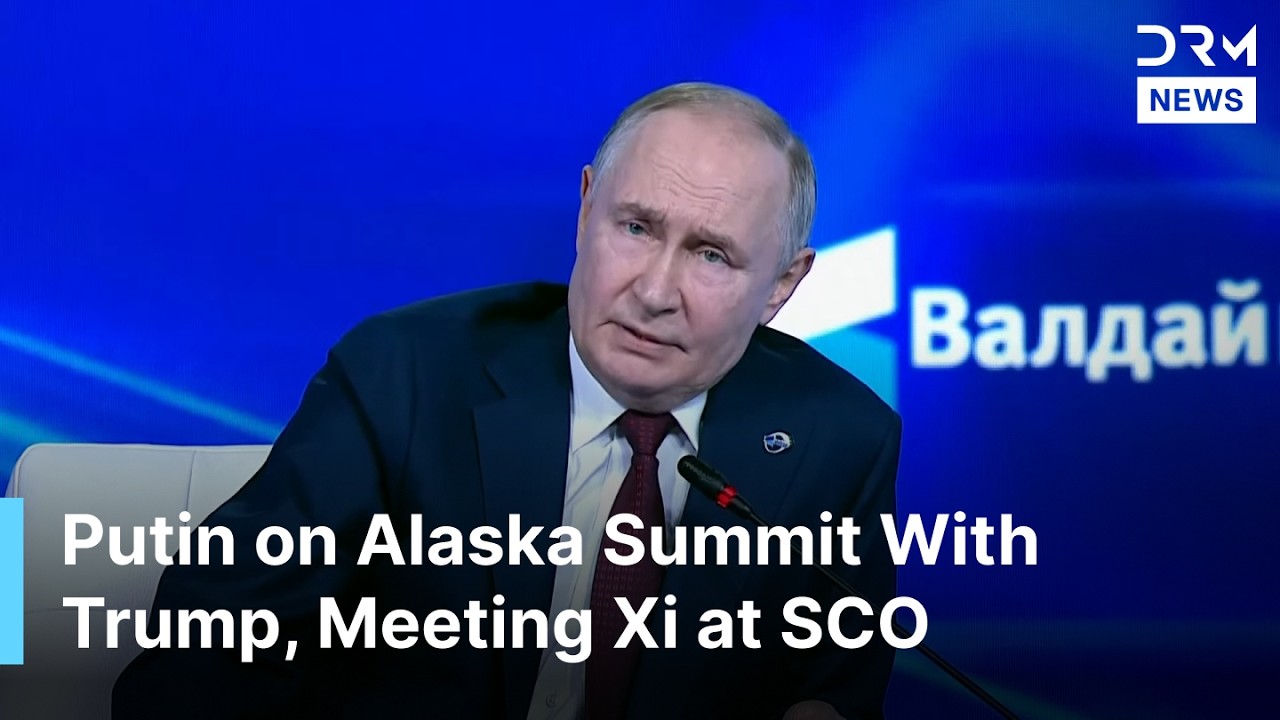 Putin Compares China's SCO Summit, Trump's Alaska Meeting, Beijing & US Military Parade | AC1G