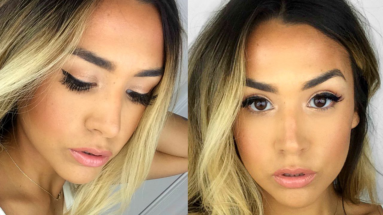 FULL FACE TALK THRU TUTORIAL | BRONZE, BRIGHT & GLOWY!
