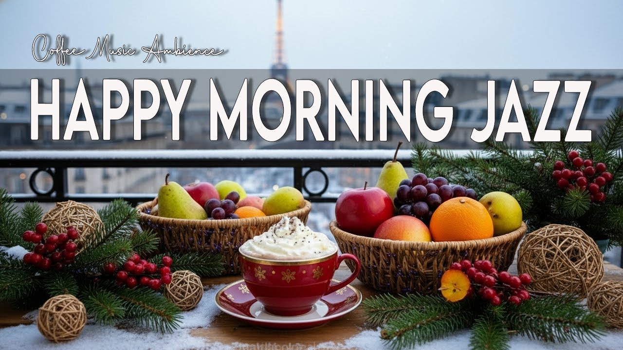 Happy Morning Jazz☕ January Bossa Nova Instrumental & Relaxing Jazz Cafe Music for Studying 🎶