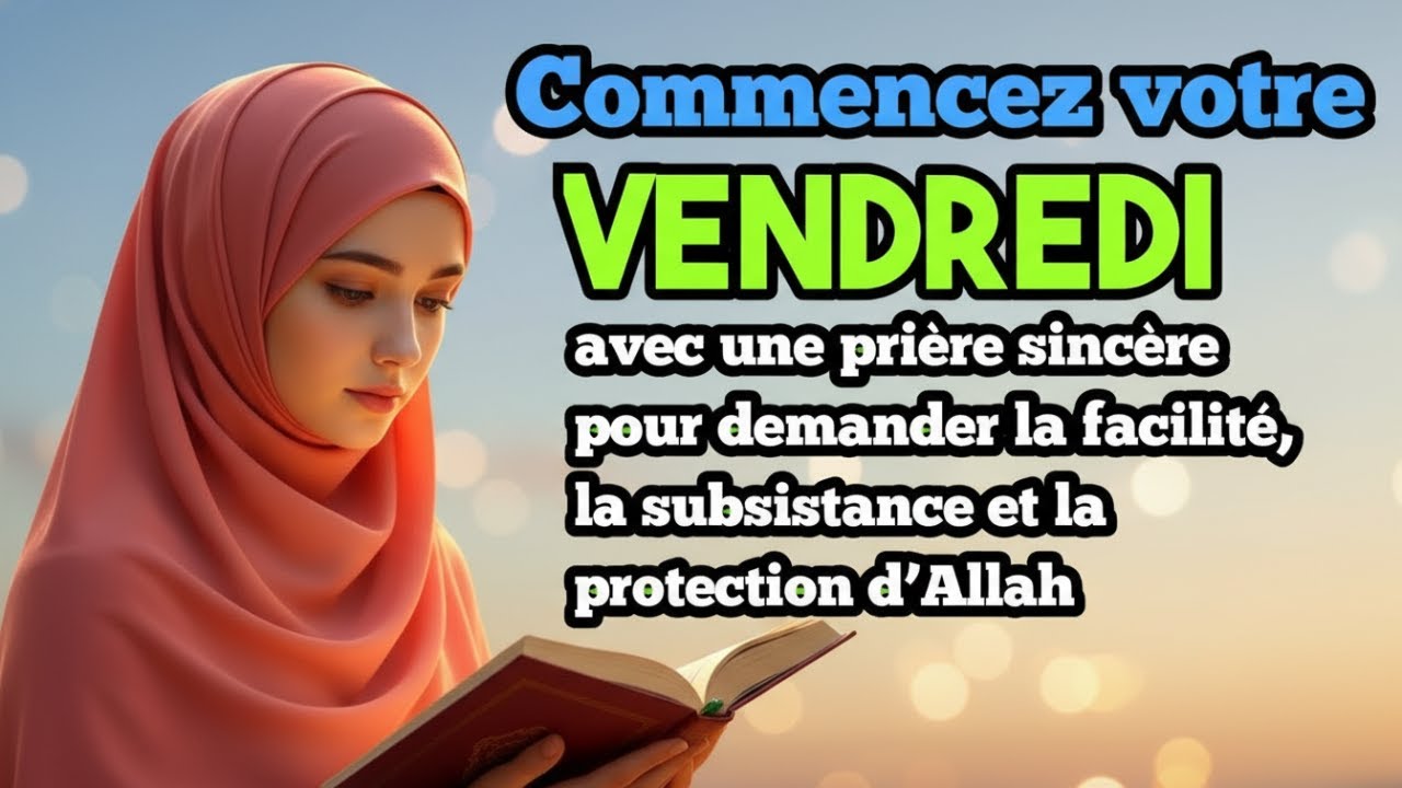 VENDREDI – CETTE SOURATE OUVRE TOUTES LES PORTES 🚪✨ | BARAKA & SUCCÈS (INCHA’ALLAH)