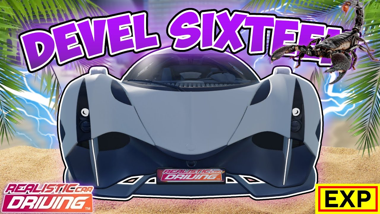 Realistic Car Driving™️| Devastator 16 (Devel Sixteen) - Roblox (2024) EXP