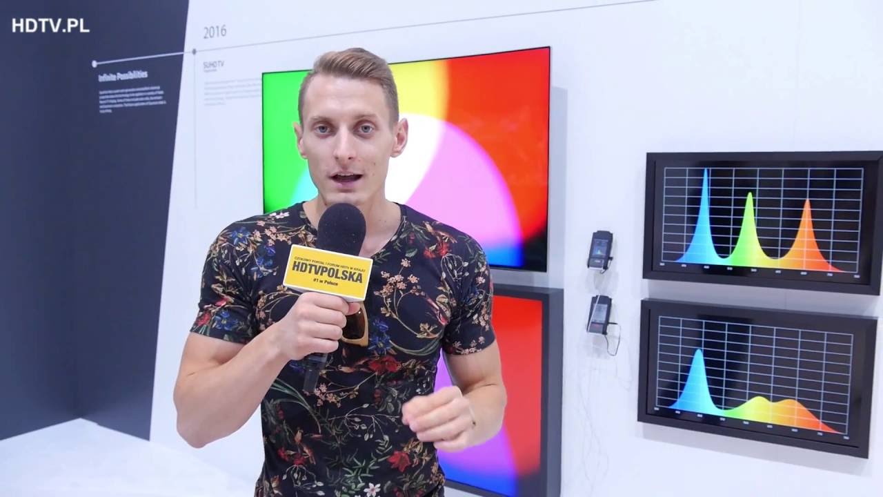IFA 2016: Samsung i Quantum Dot (szeroka paleta barw) Co to jest? Jak powstają kolory?