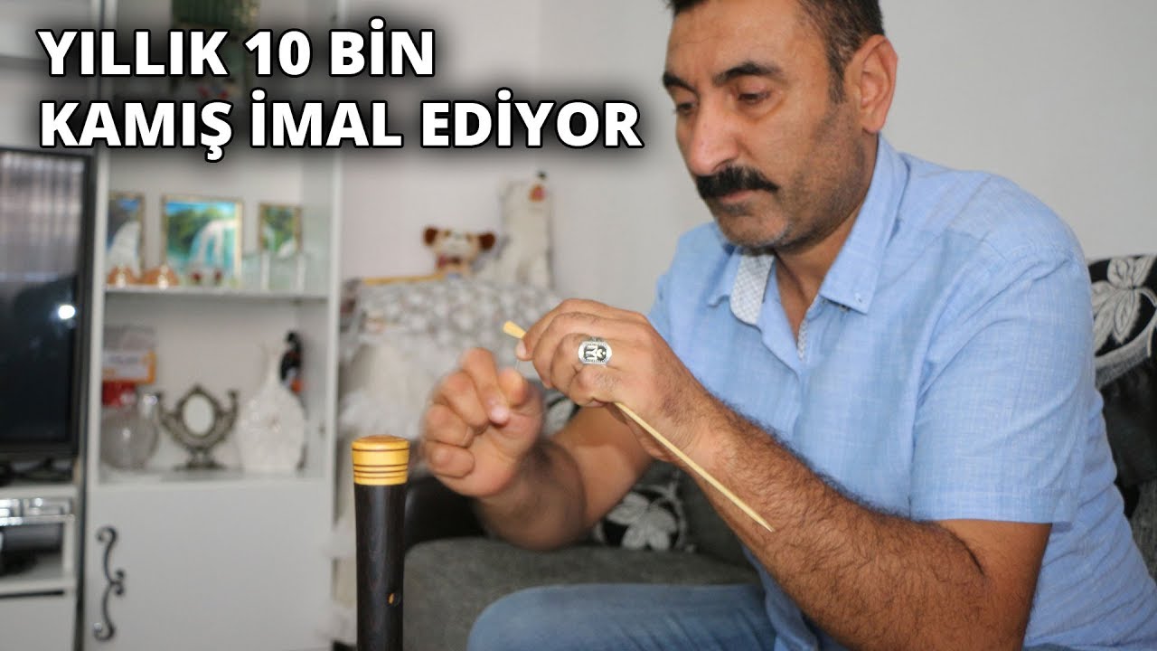 Evinde zurna kamışı üretip, yurt dışına gönderiyor