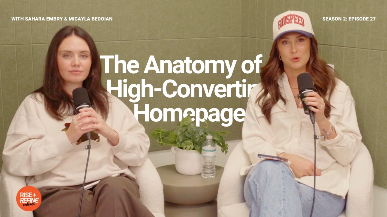 The Anatomy of a High-Converting Homepage