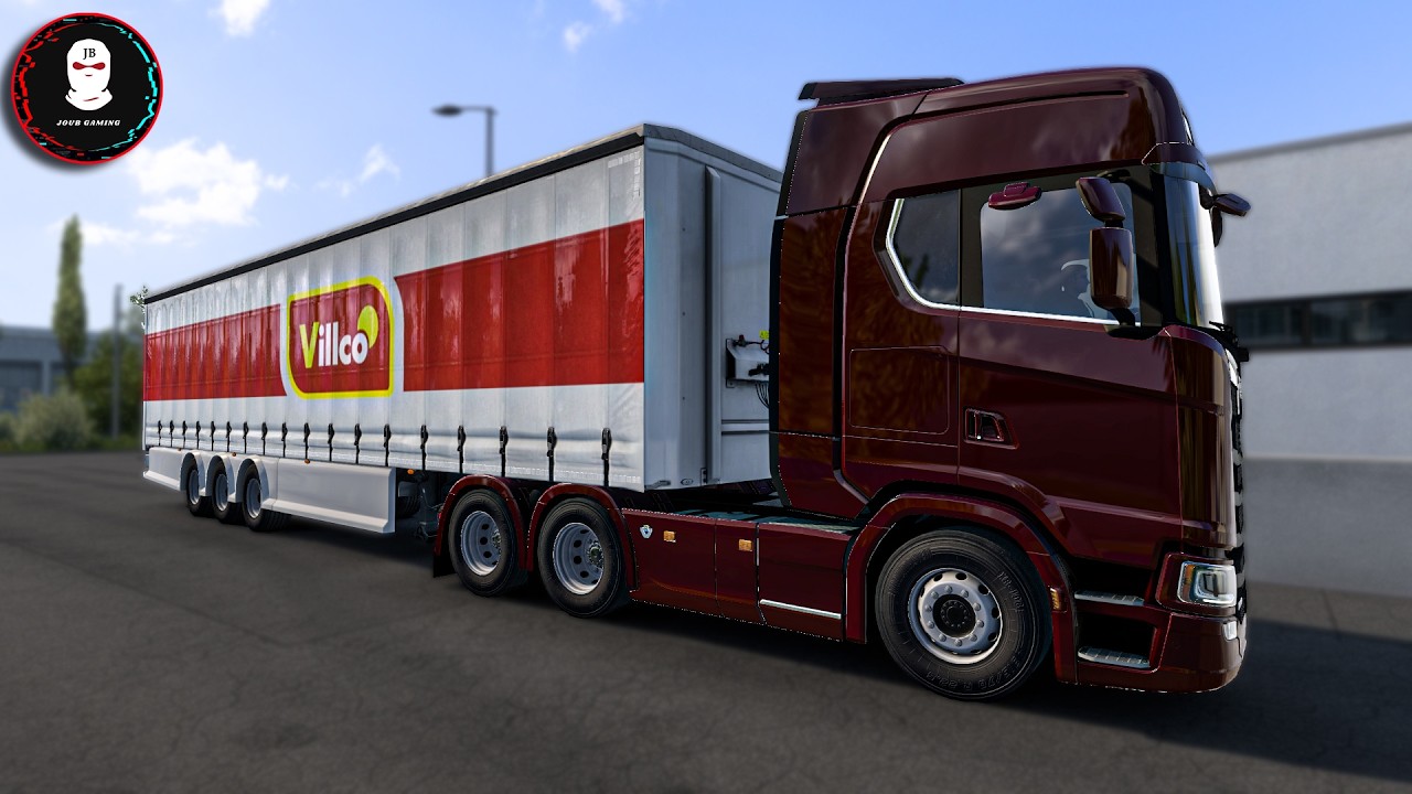 Scania Truck Heavy Load Challenge | Euro Truck Simulator 2 Long Drive