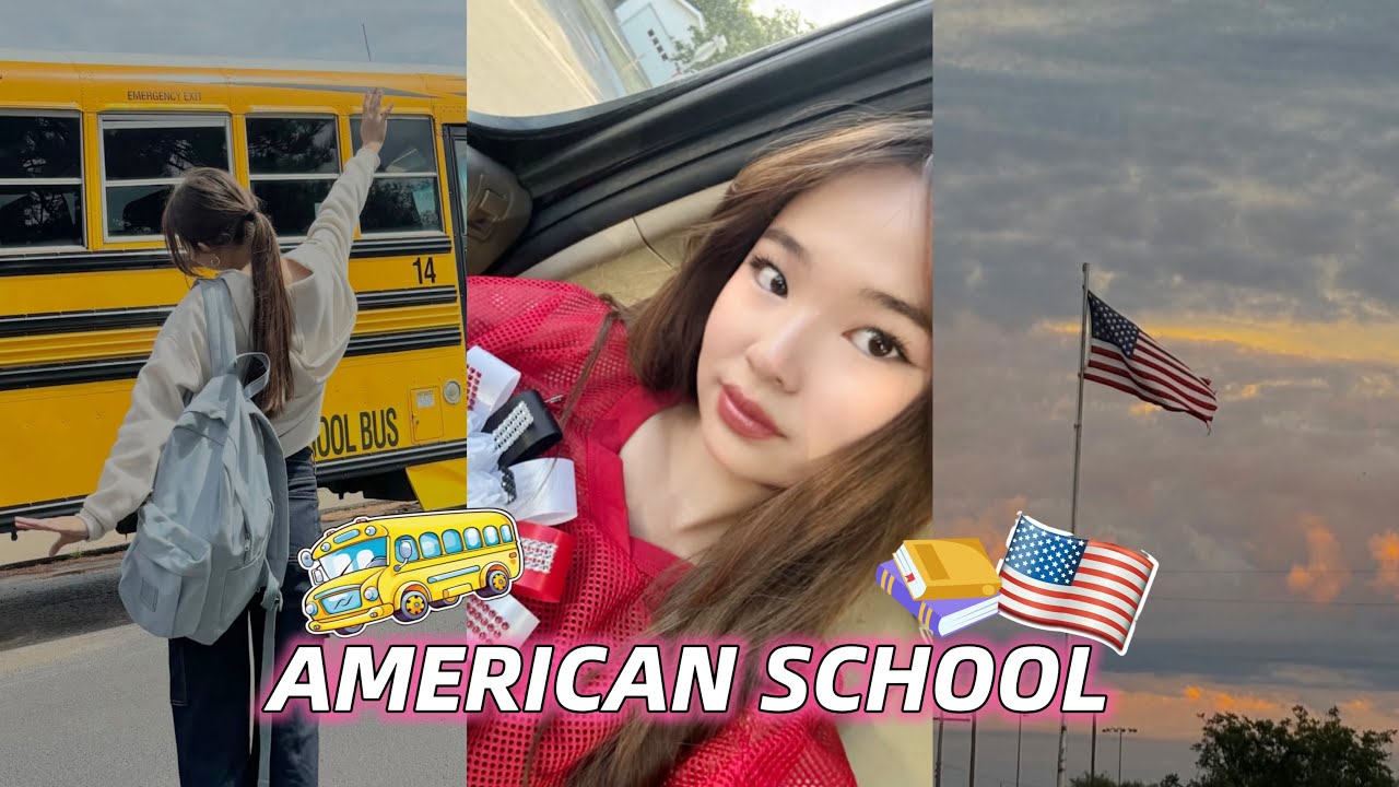 ПЕРВЫЙ ДЕНЬ В АМЕРИКАНСКОЙ ШКОЛЕ!!😝🇺🇸 | VLOG | HOCO’24 | flex program