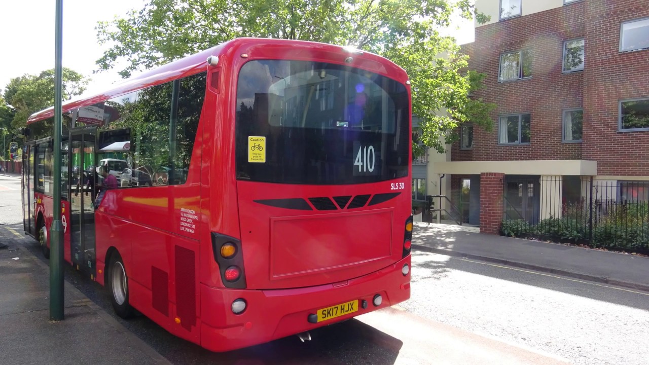 New Journey On The 410 (SLS30 SK17HJX) Wright Streetlite DF 9.8m