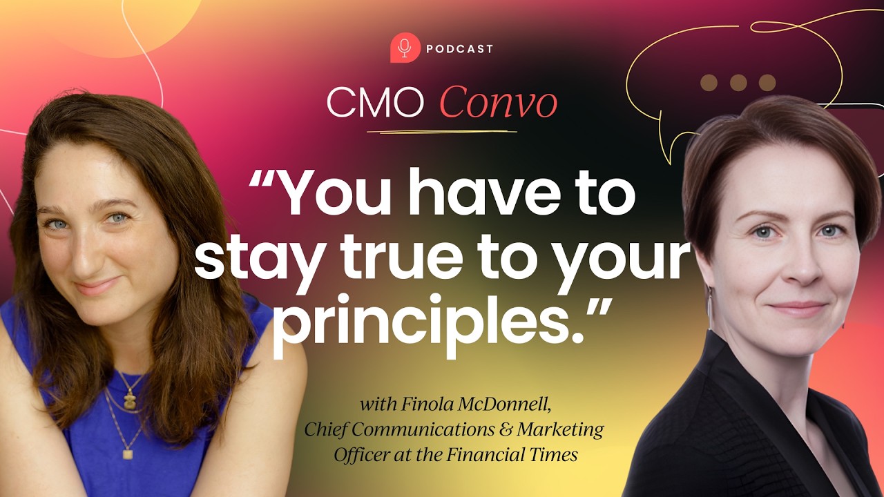 Anchoring your brand when nothing else is stable, with Finola McDonnell