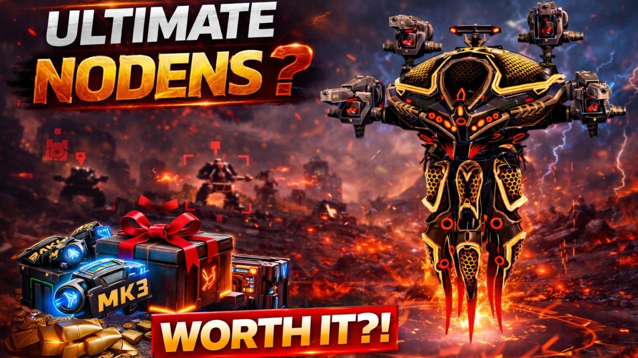 Ultimate Nodens The BEST Healer? - War Robots & Giveaway