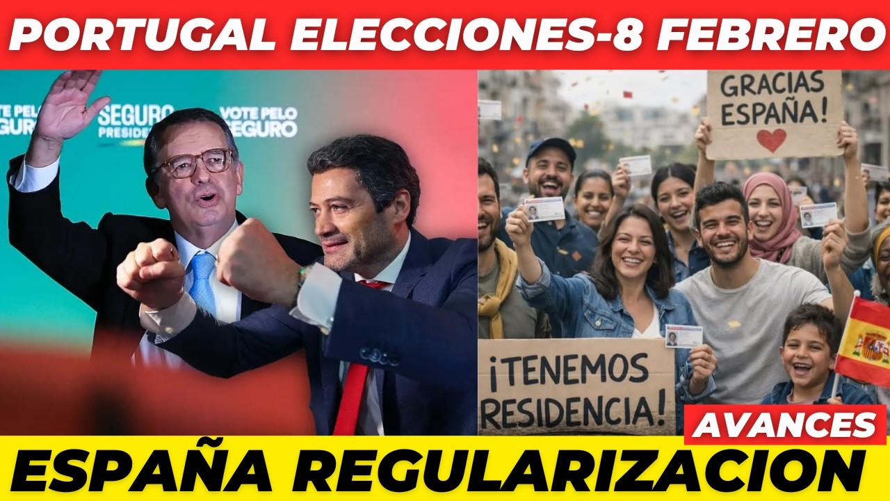 !QUIEN! ganara las elecciones en PORTUGAL y avances de REGULARIZACION en ESPAÑA!