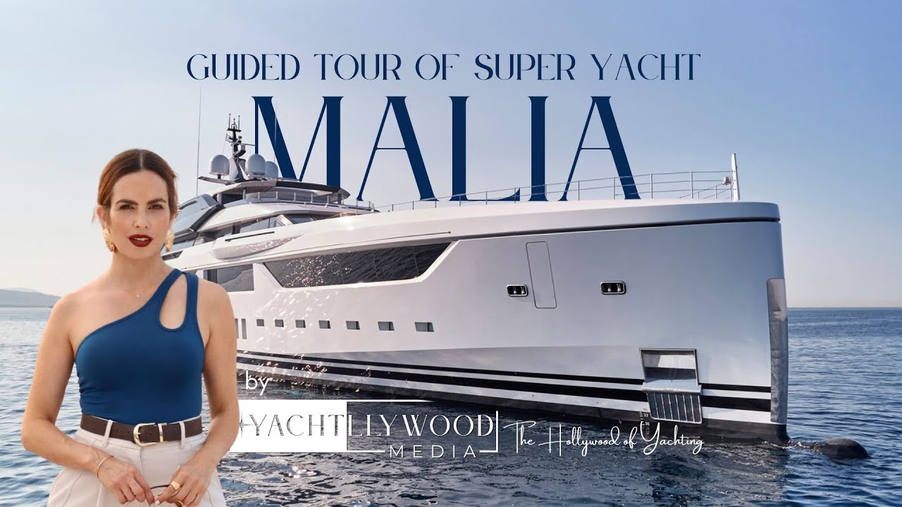 Tour of Super Yacht Malia, by Golden Yachts