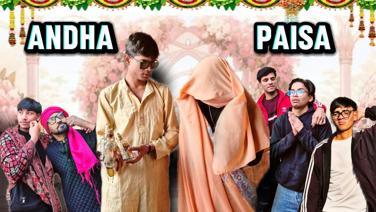 ANDHA PAISA 🤓 FT- THE ABHAY AND TEAM #comedy #viral #trending 